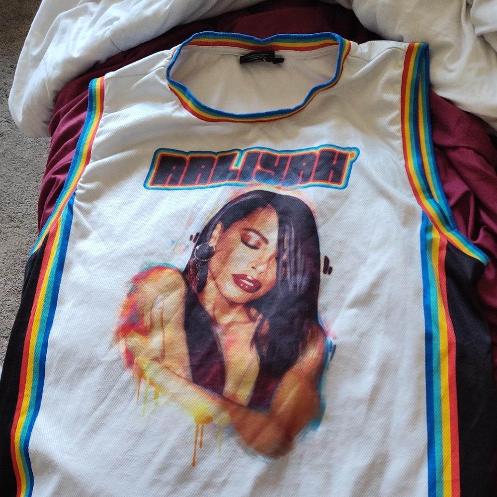 White Graphic Men's Jersey